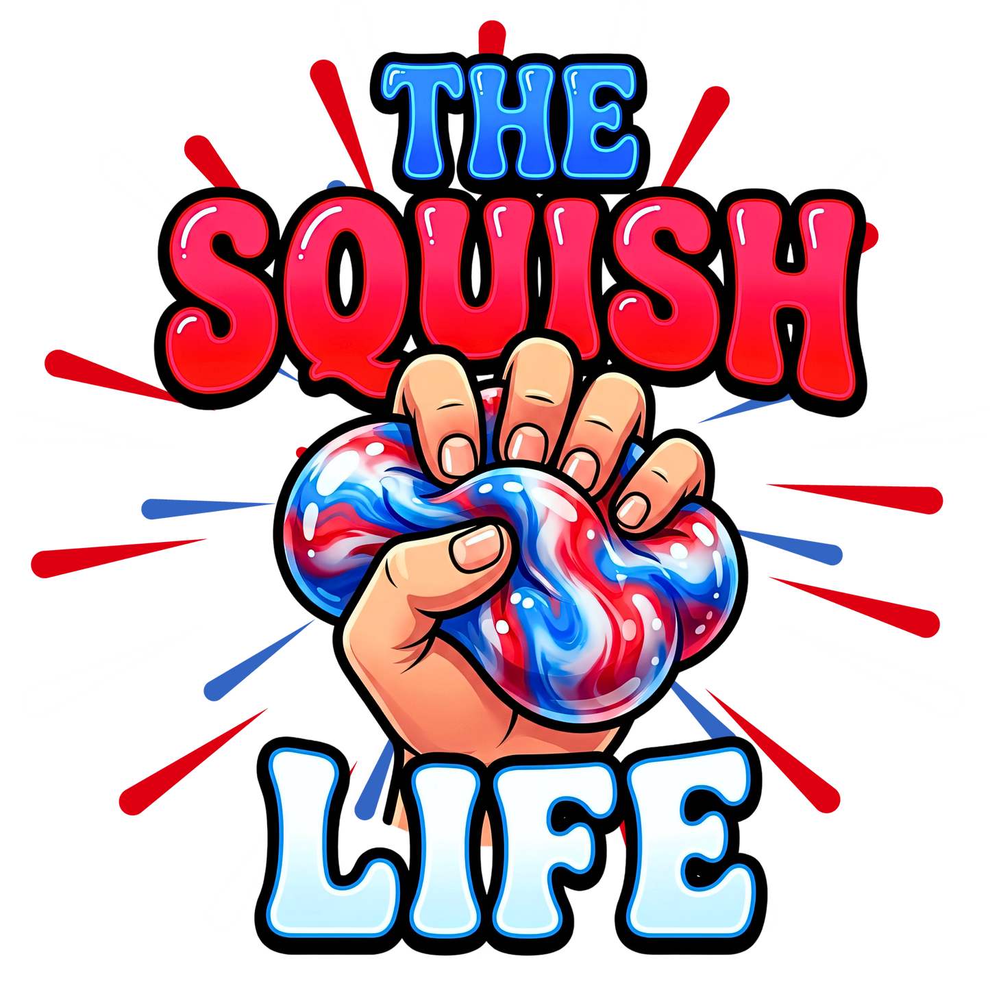 The Squish Life Dtf transfer