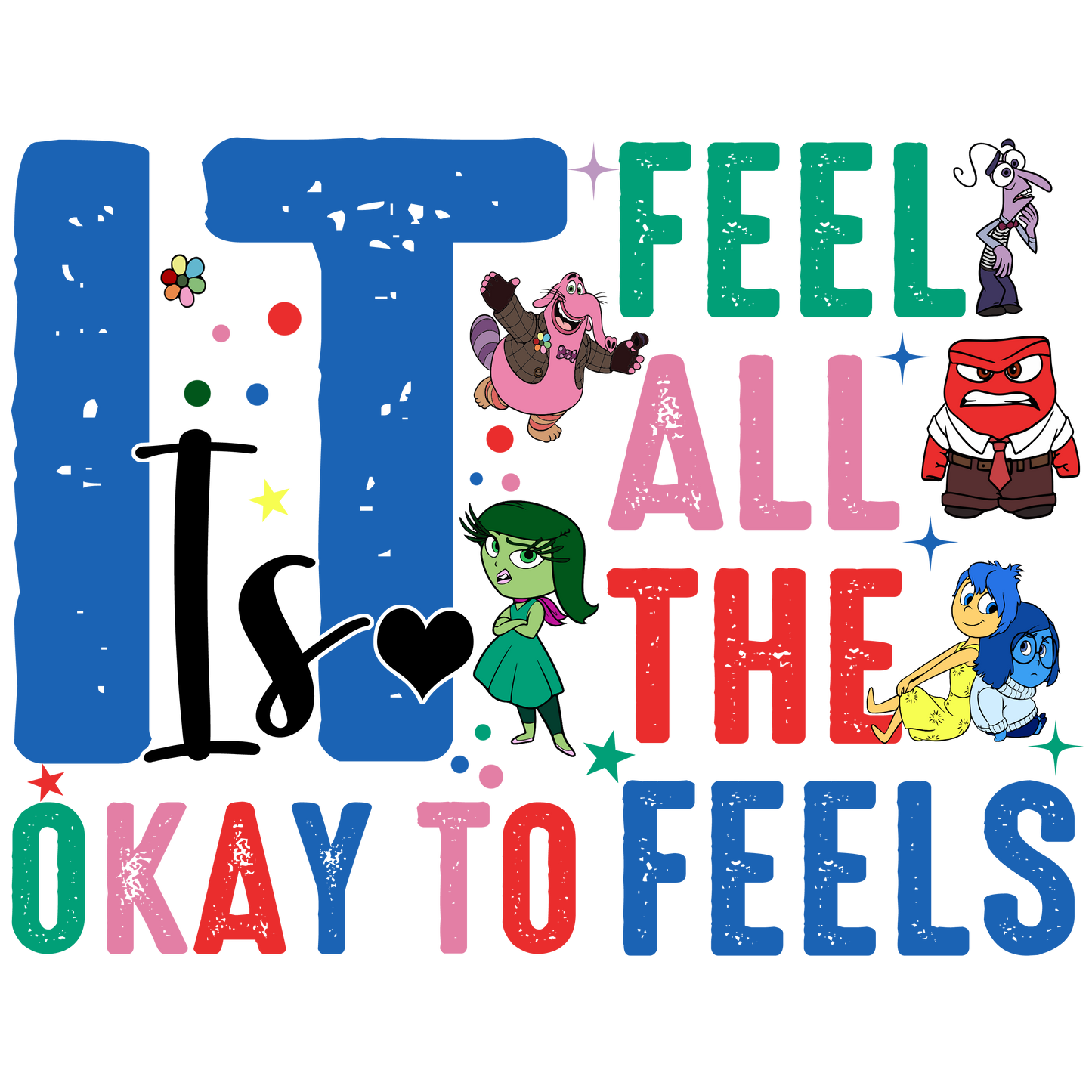 It is.. the feels dtf transfer