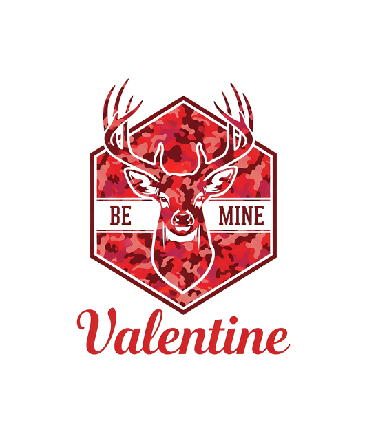 Deer be mine valentine ❤️ dtf transfer