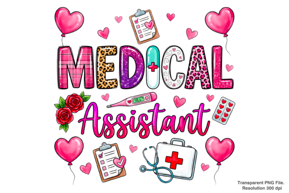 Medical assistant dtf transfer