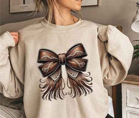 Frayed bow