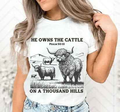 He owns the cattle