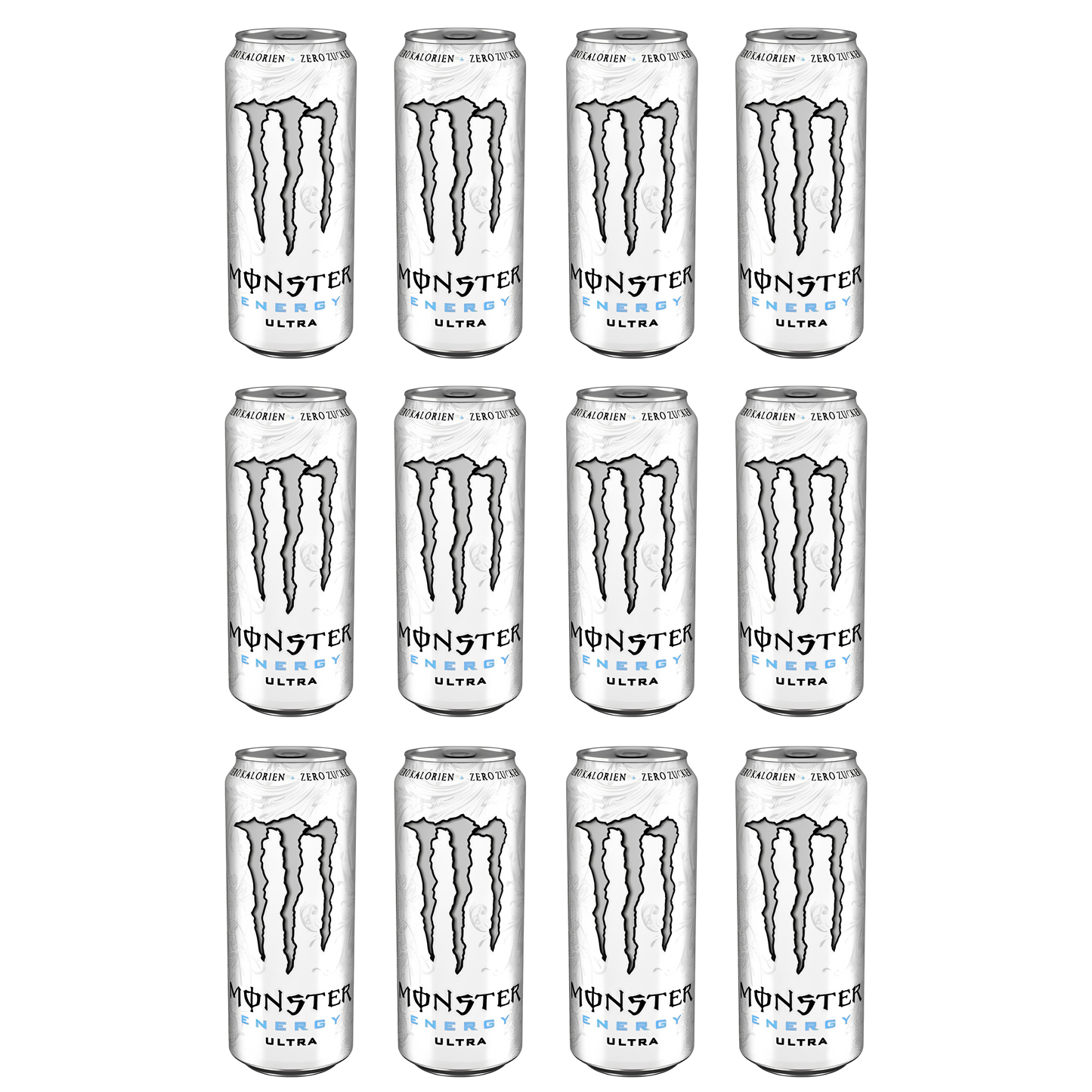 White Monster Stacked dtf transfer