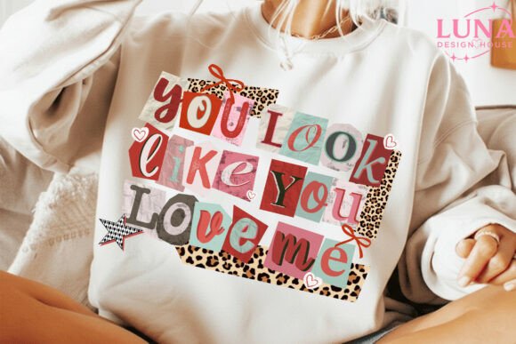 You look like you love me♥️💕❤️dtf transfer