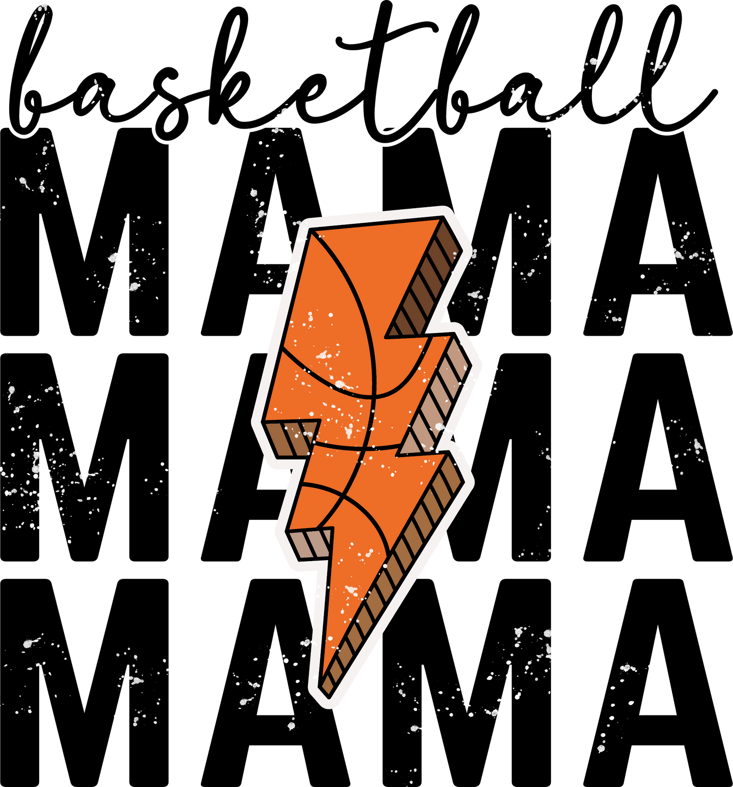 Basketball Mama stacked dtf transfer
