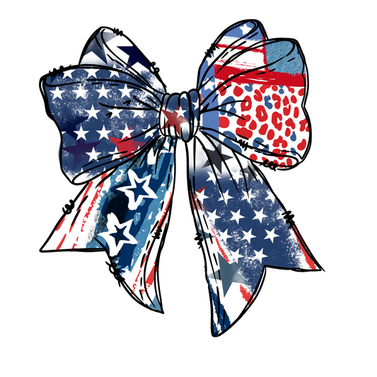 4th of July Bow