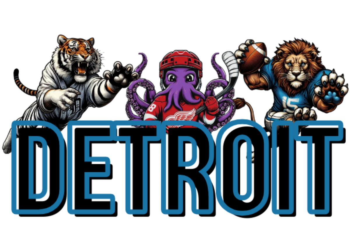 DETROIT MASCOTS Dtf transfer