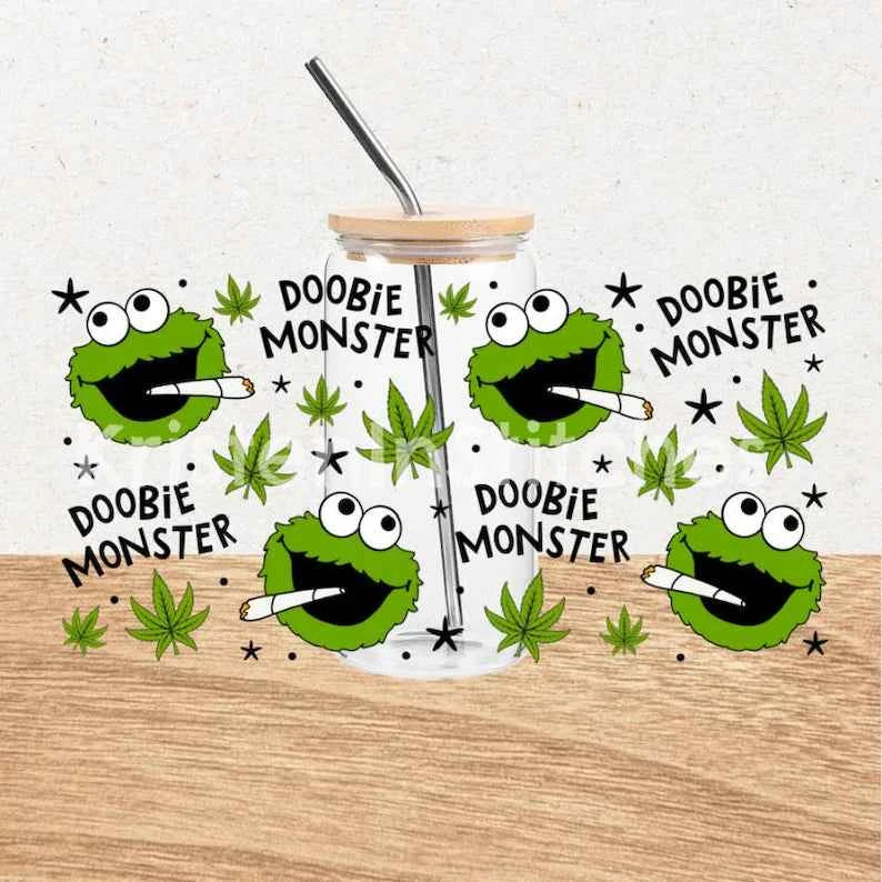 Doobie Monster 16oz UV DTF Wrap
