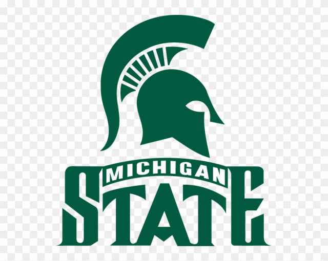 Michigan State green Dtf transfer