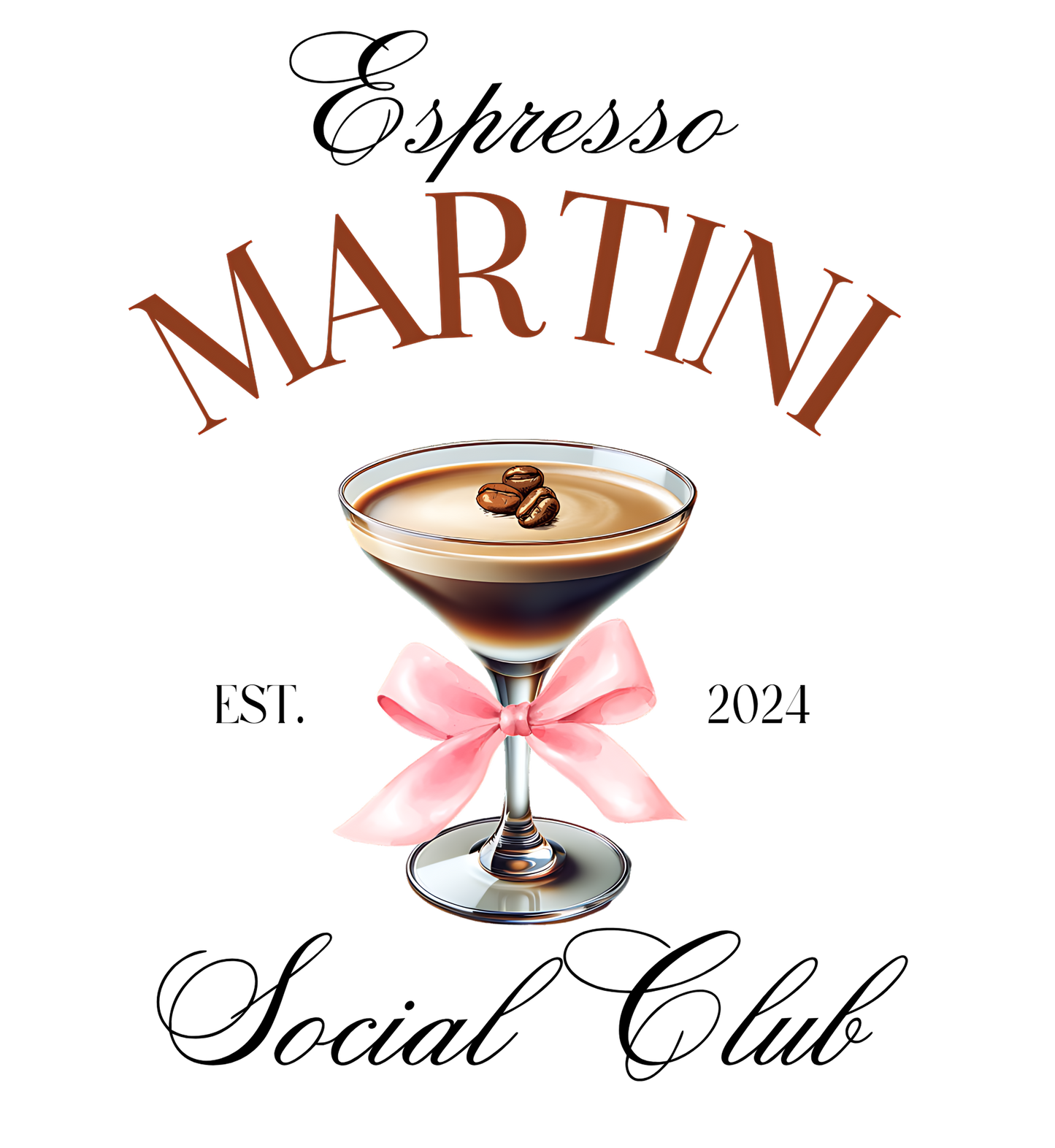 Espresso Bow social club dtf transfer