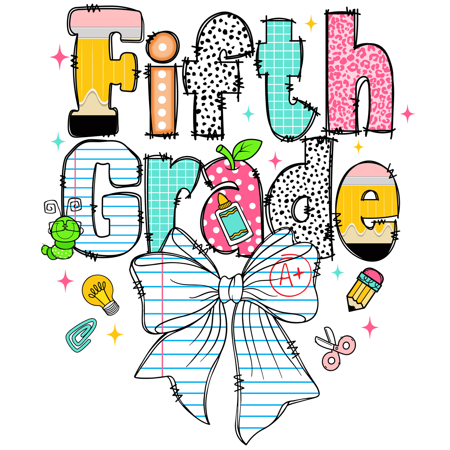 Doddle bow Fifth Grade
