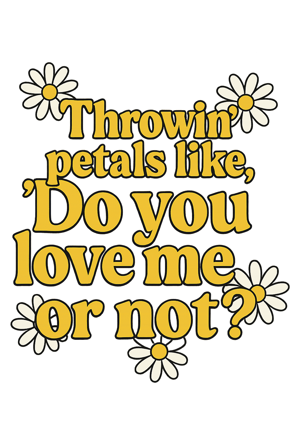 Throwing petals like jb