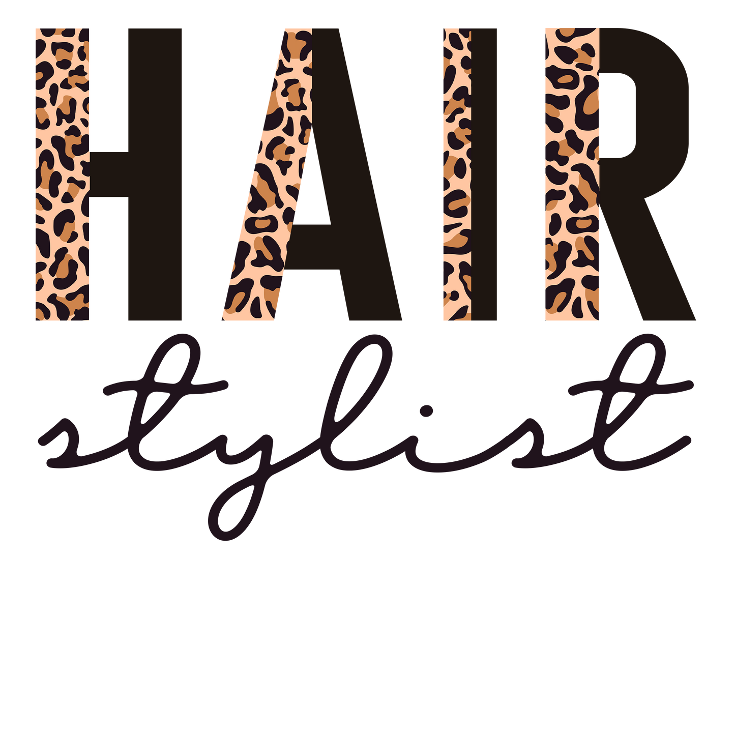 Hair stylist Dtf Transfer