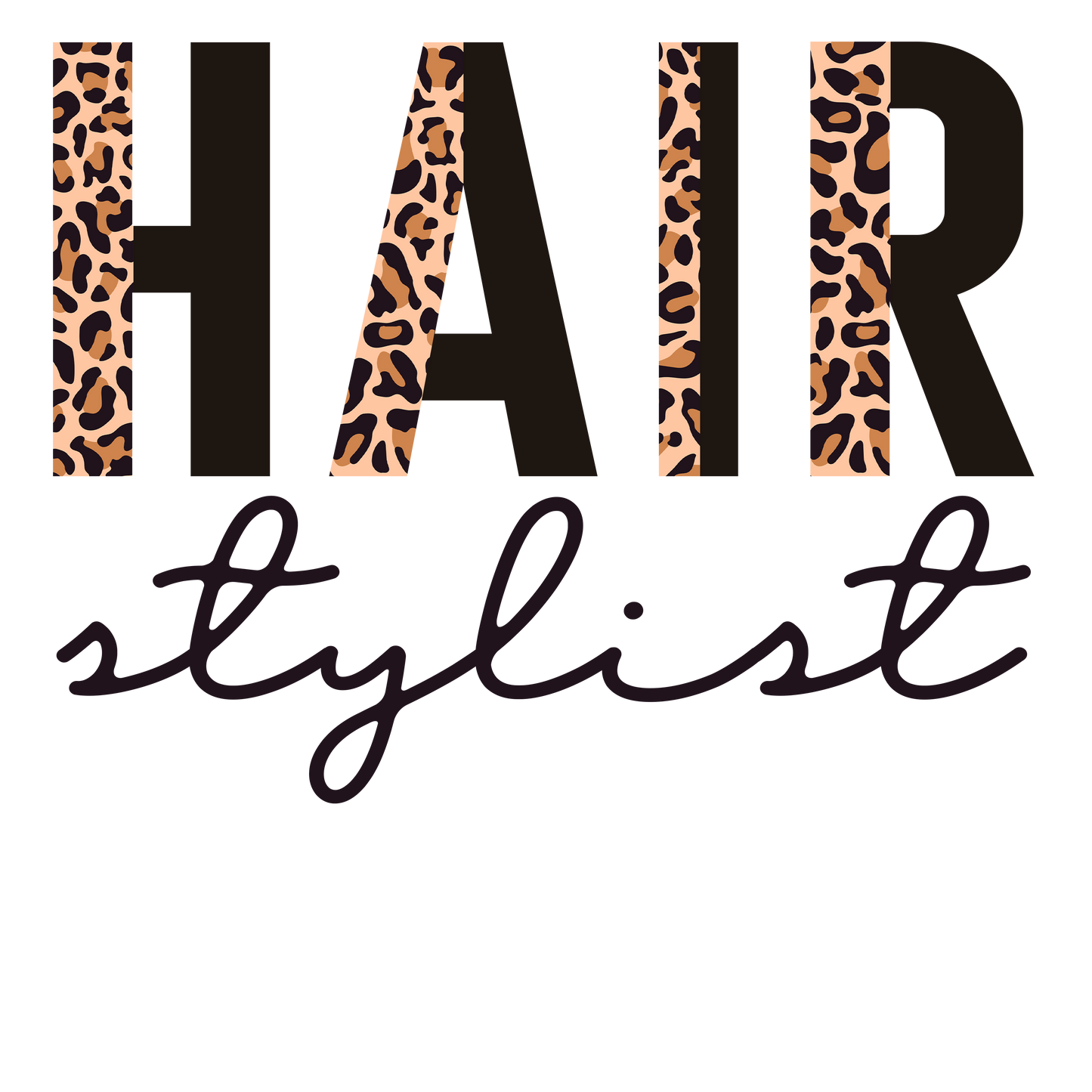 Hair stylist Dtf Transfer