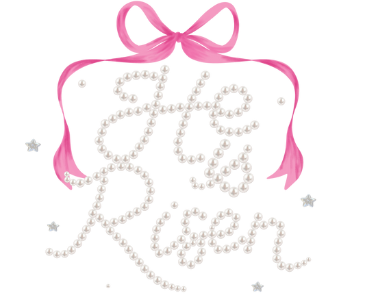 He is risen dtf transfer