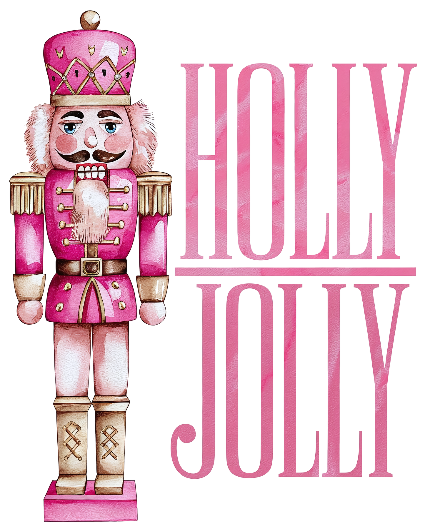 Pink Holly jolly - Hur&Co.