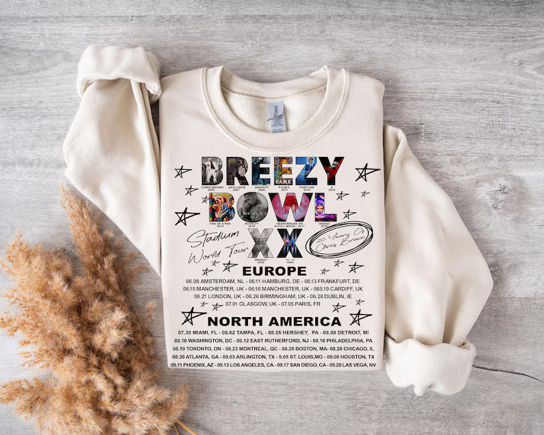 Chris Brown Breezy Bowl XX colorful