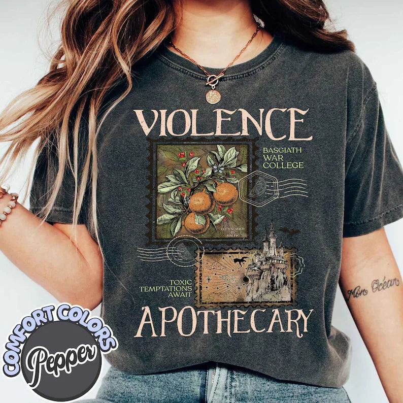 Violence apothecary dtf transfer