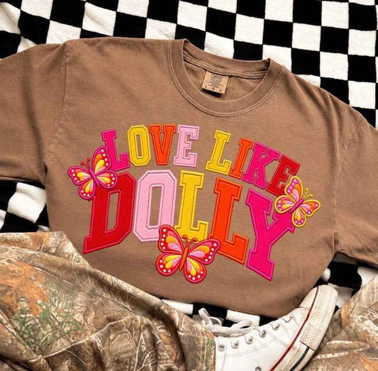 Love like Dolly dtf transfer