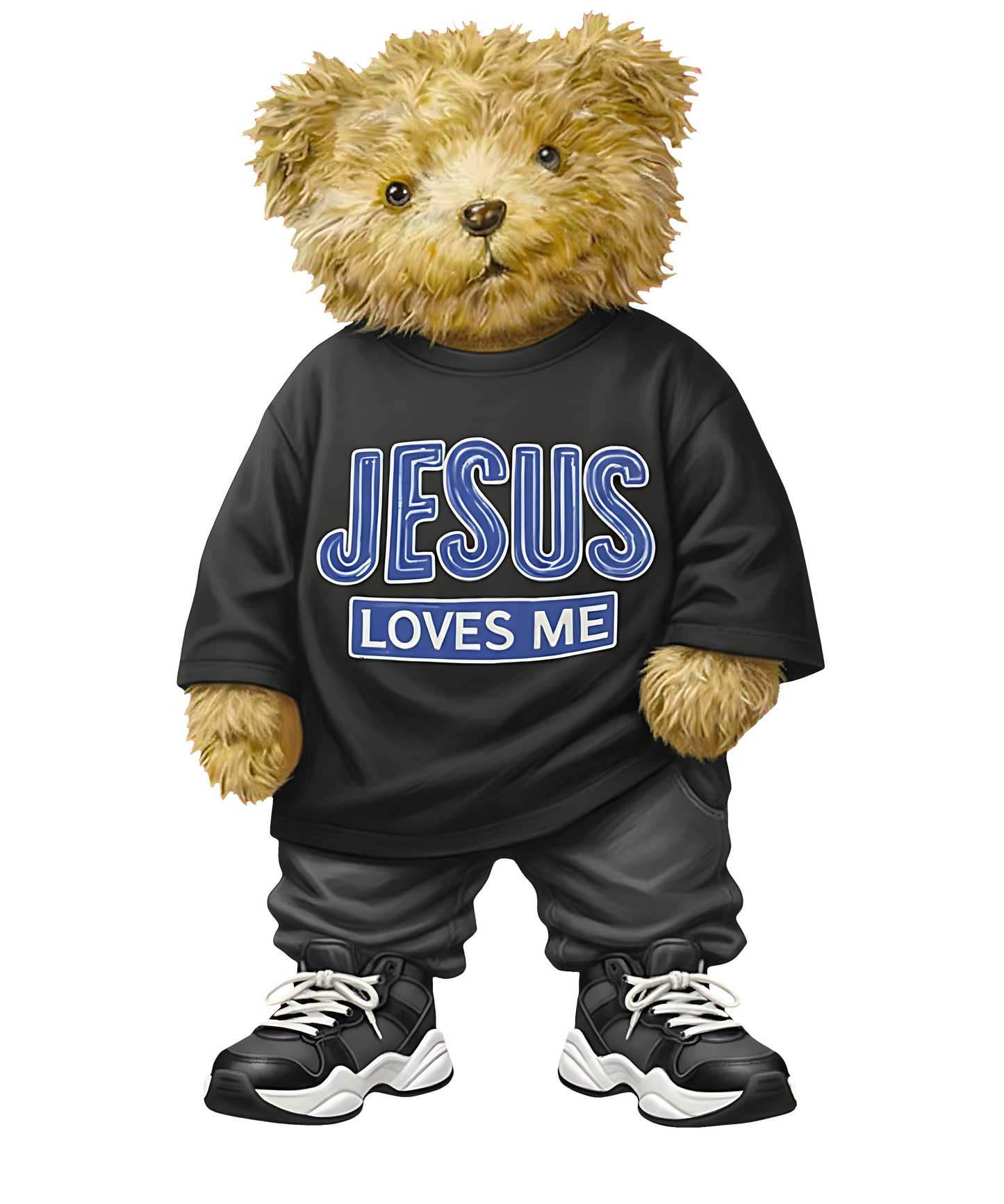 Jesus loves me dtf transfer