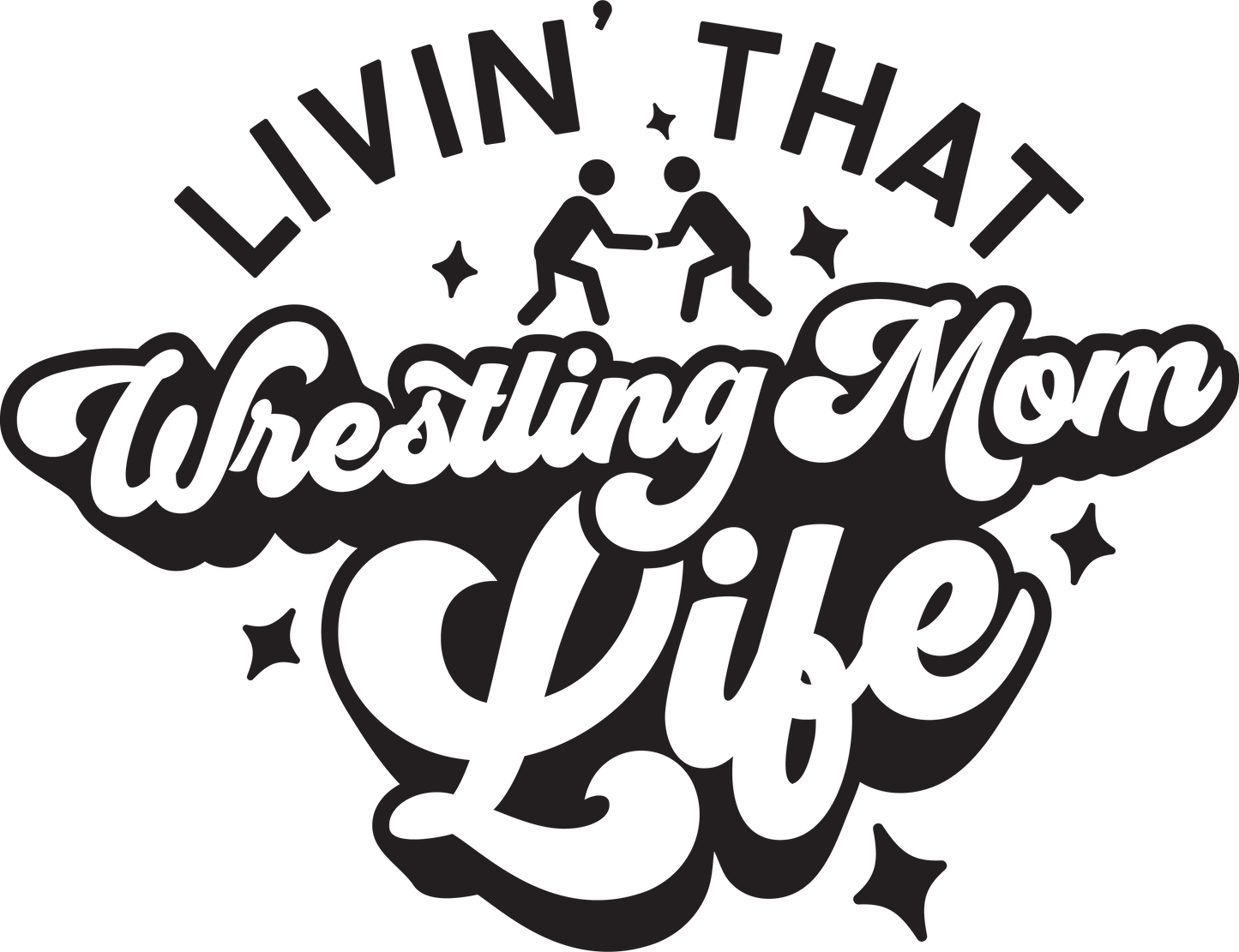 Wrestling Mom dtf transfer