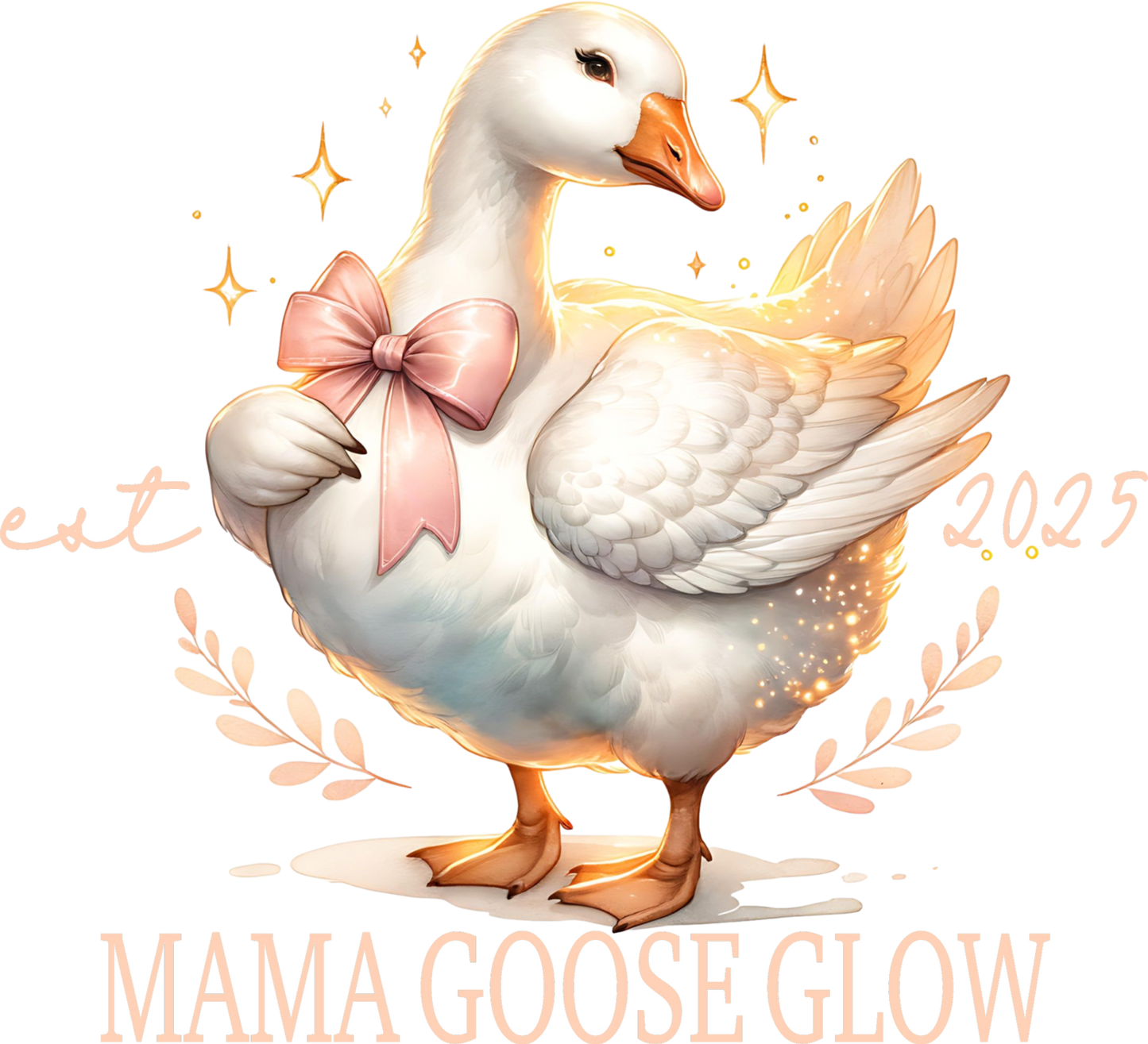 Mama Goose Glow Dtf transfer