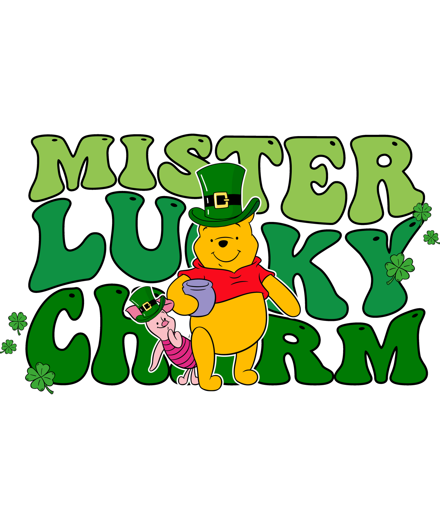 Mister lucky charm Dtf transfer