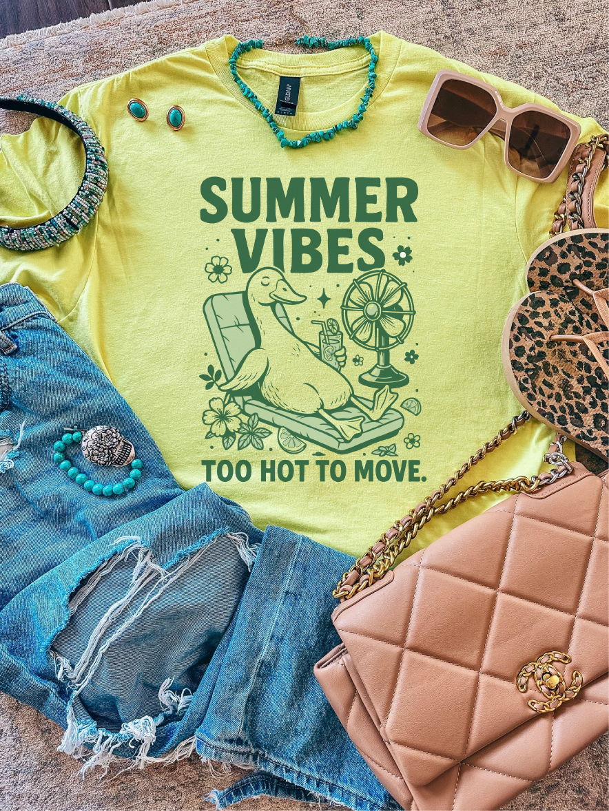 Summer vibes too hot to move
