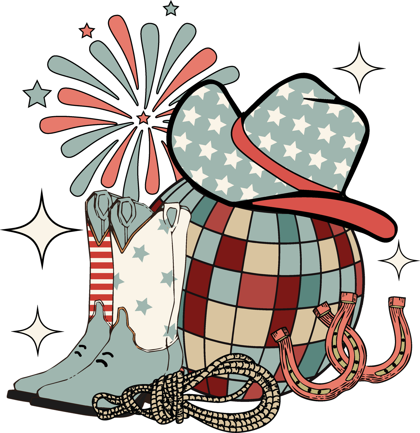 4th cowboy boots with pocket