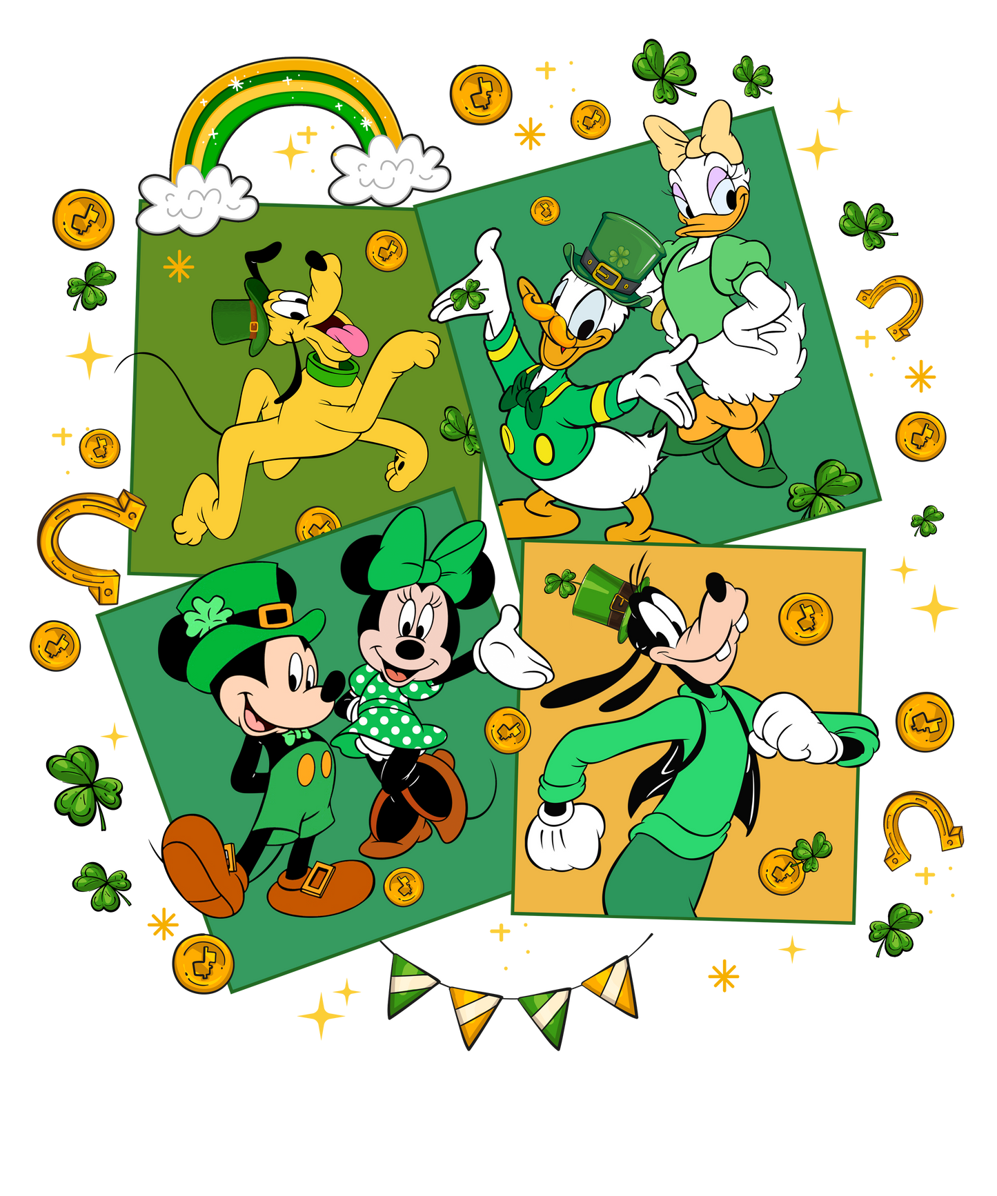 4 HSPD mickey dtf transfer