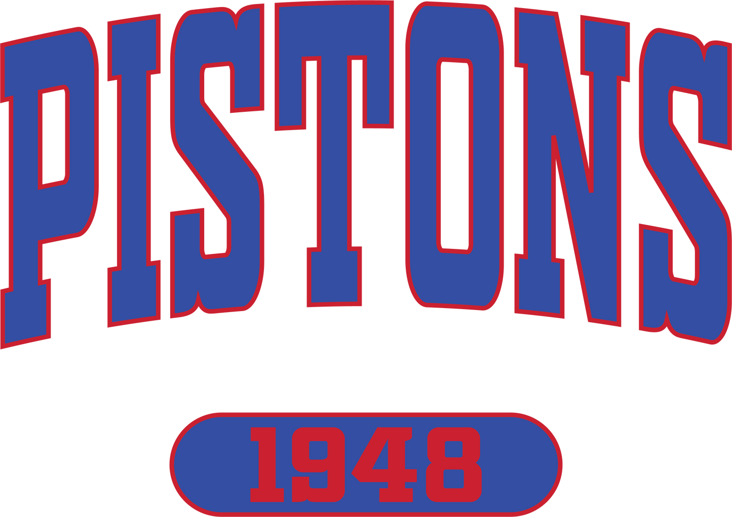 Pistons Blue