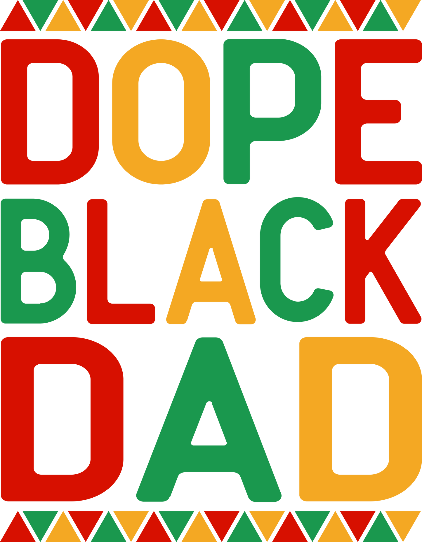 Dope Black Dad