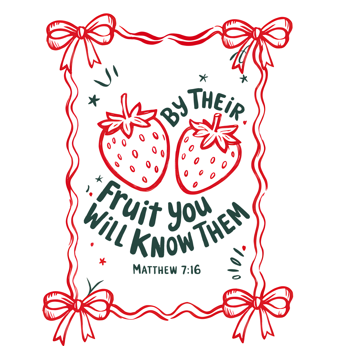 By their fruit you will know them