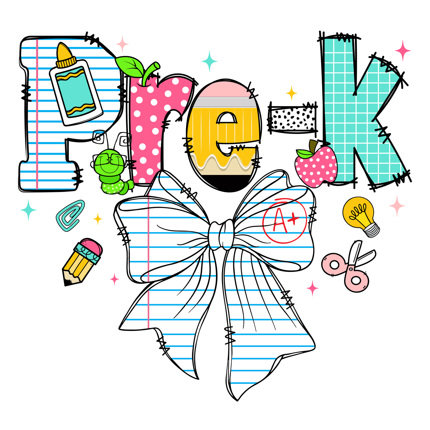 Doddle bow PRE K