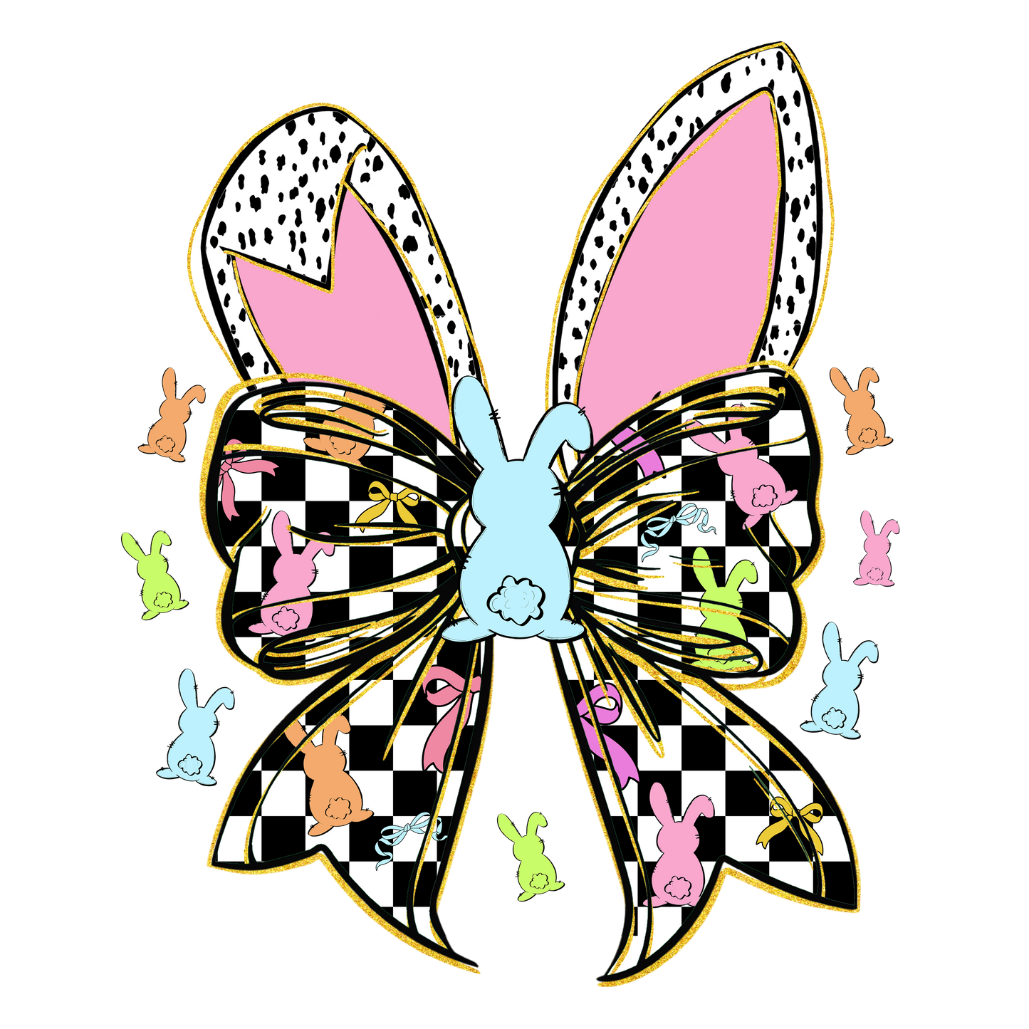 Retro Easter ears