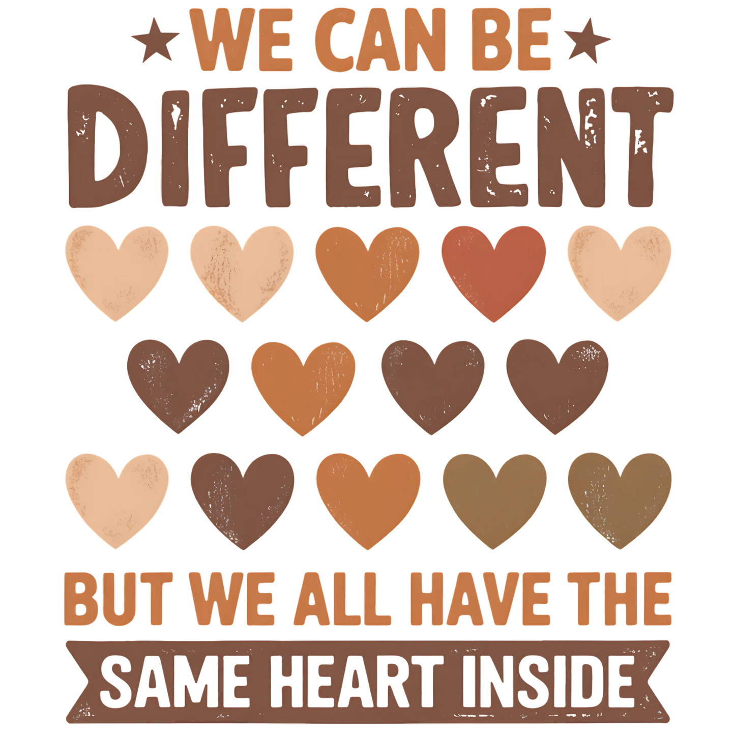 We can be different Dtf transfer