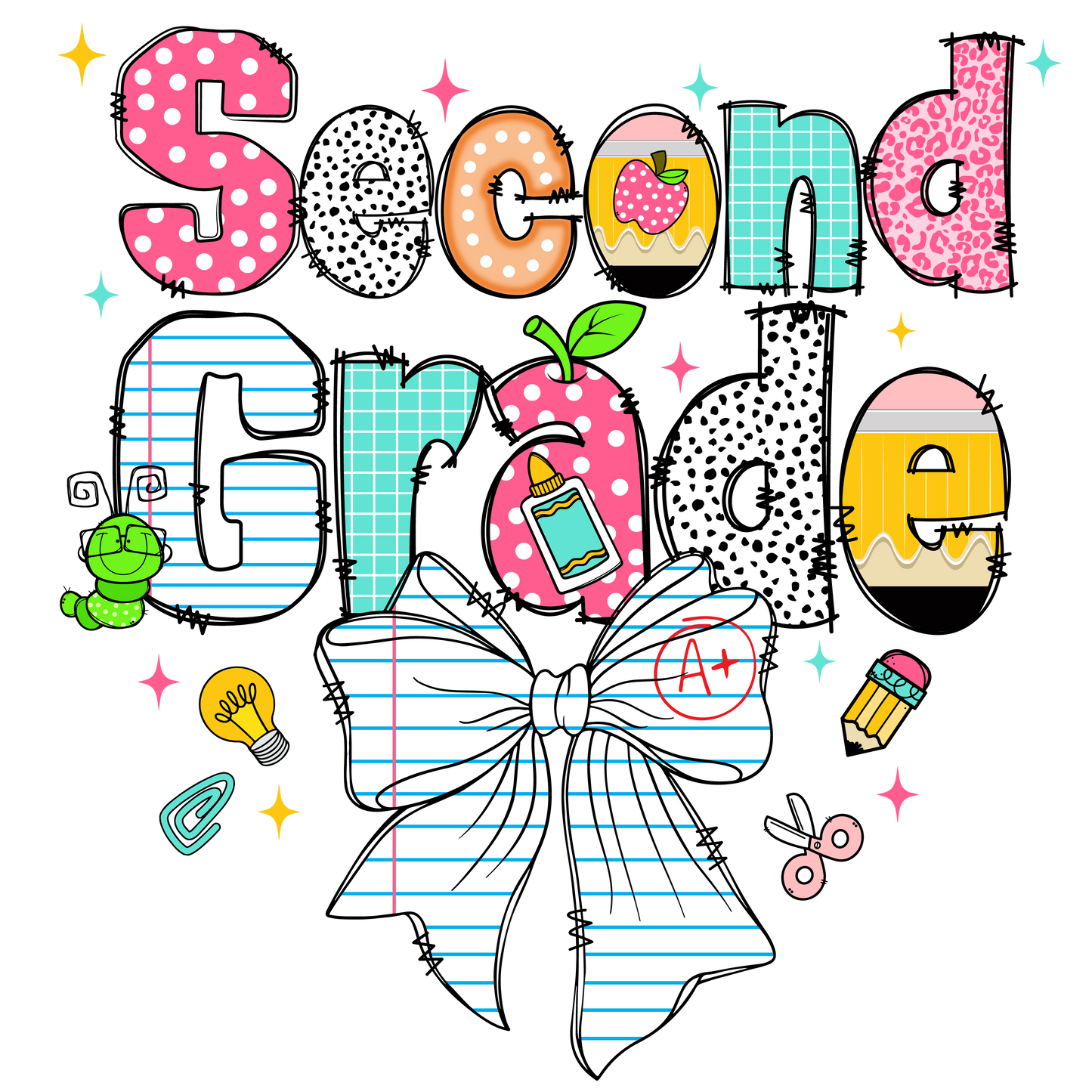 Doddle bow Second Grade