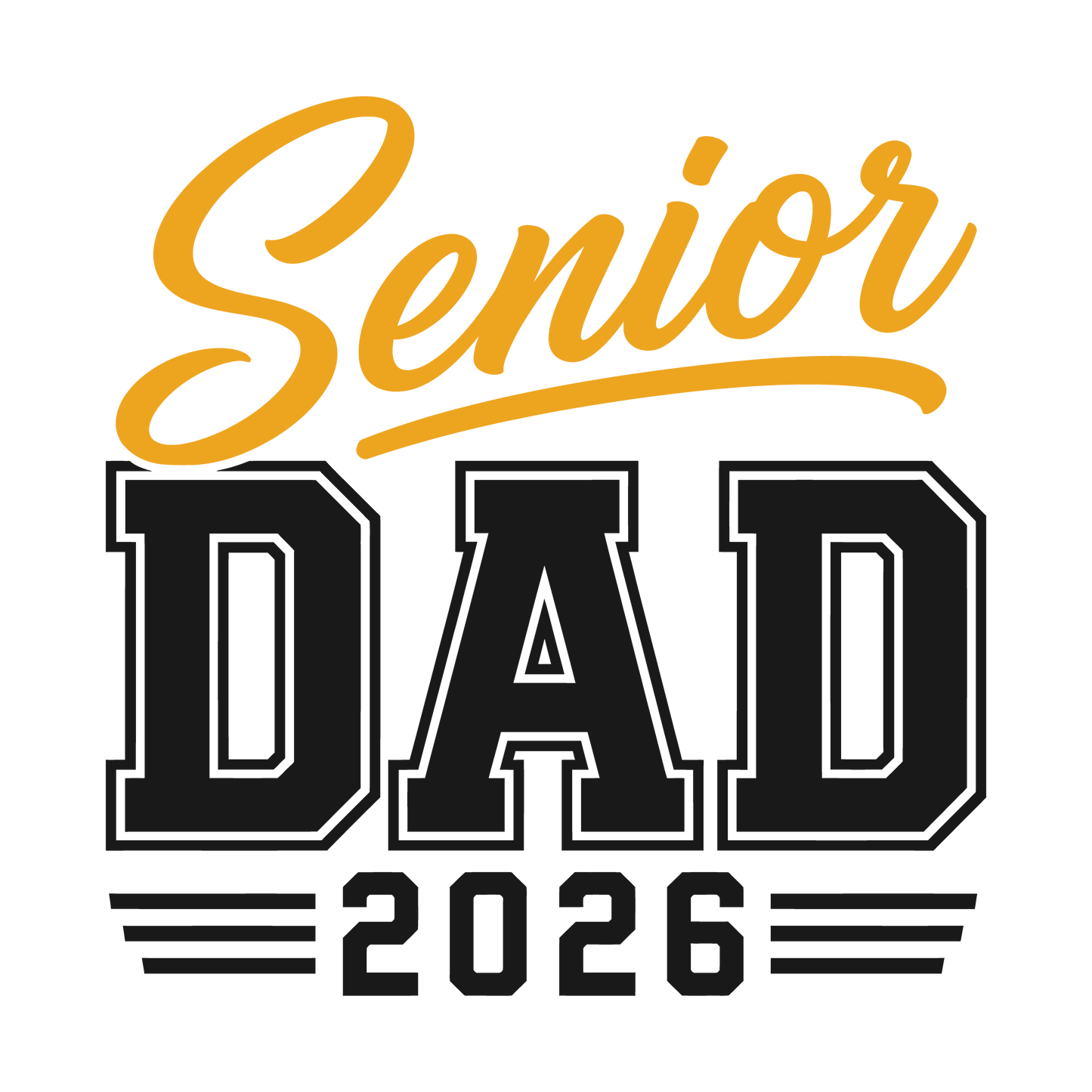 Senior Dad dtf transfer