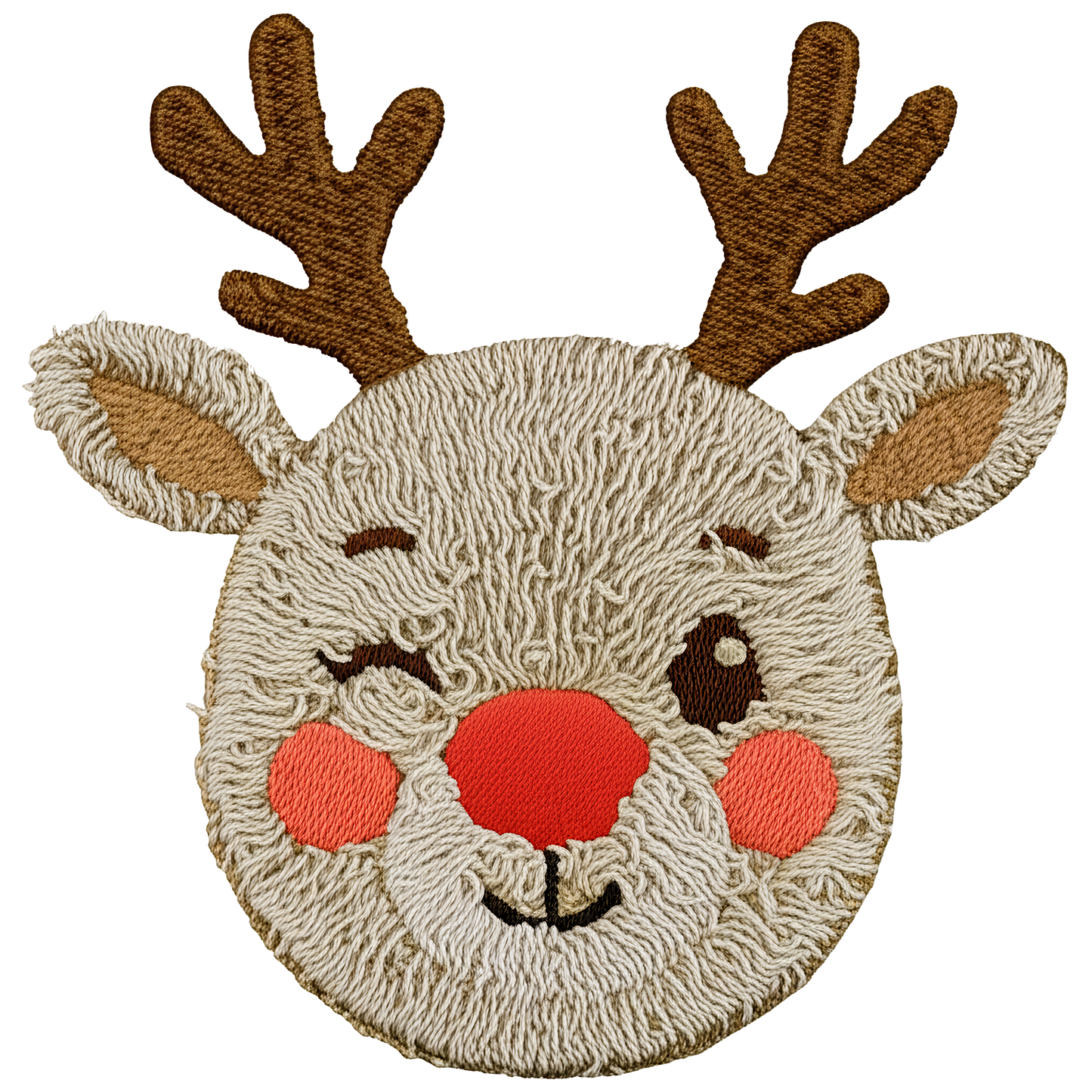 Reinder winky faux yarn - Hur&Co.