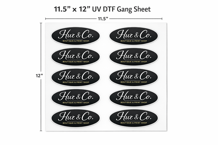 UV DTF CUSTOM TRANSFERS