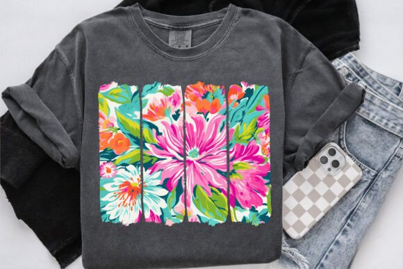 Floral DTF Transfers – Girly, Boho, Blooming Designs