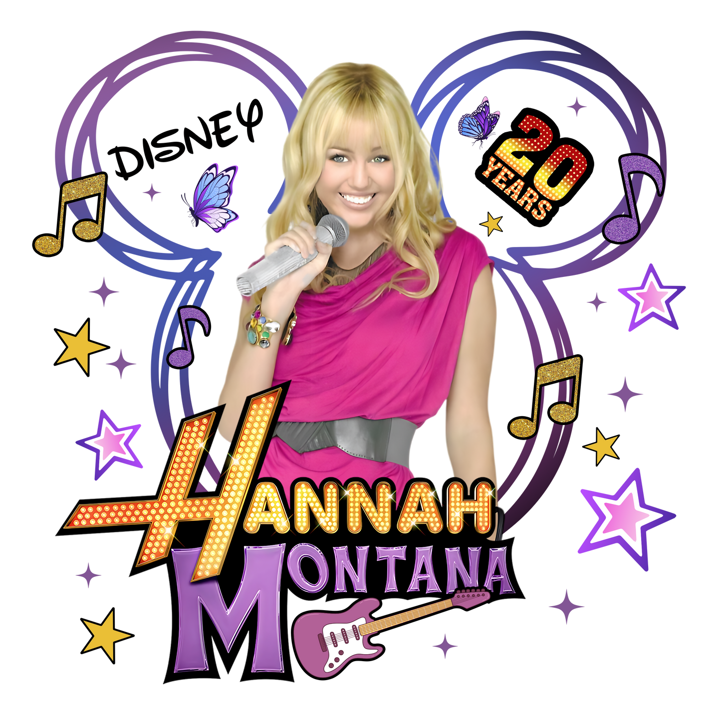Hannah Montana #4 Dtf transfer