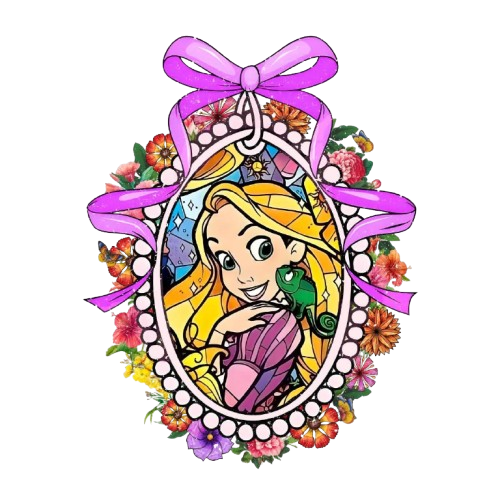 Rapunzel UV DECAL (4IN)