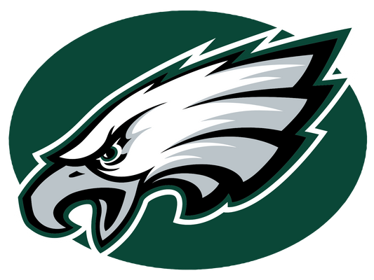 Logo Go green eagles dtf transfer