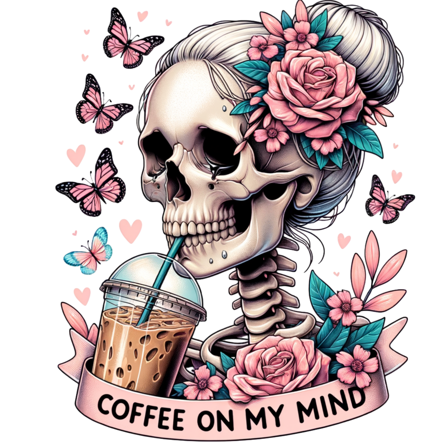 Coffee on my mind dtf transfer