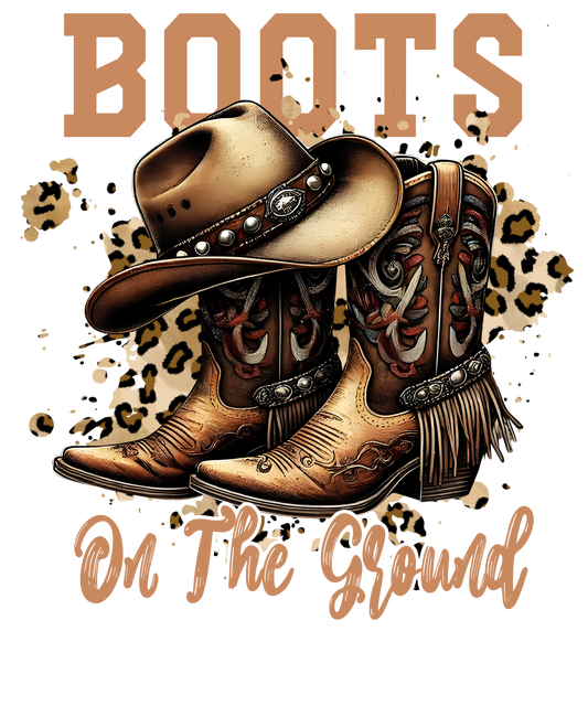 Tassel Boots on the ground