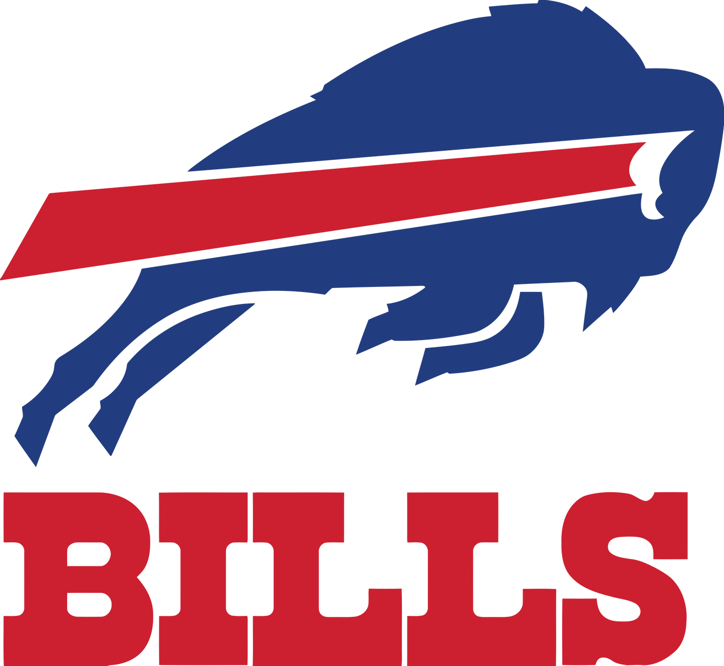Logo Buffalo Bills dtf transfer