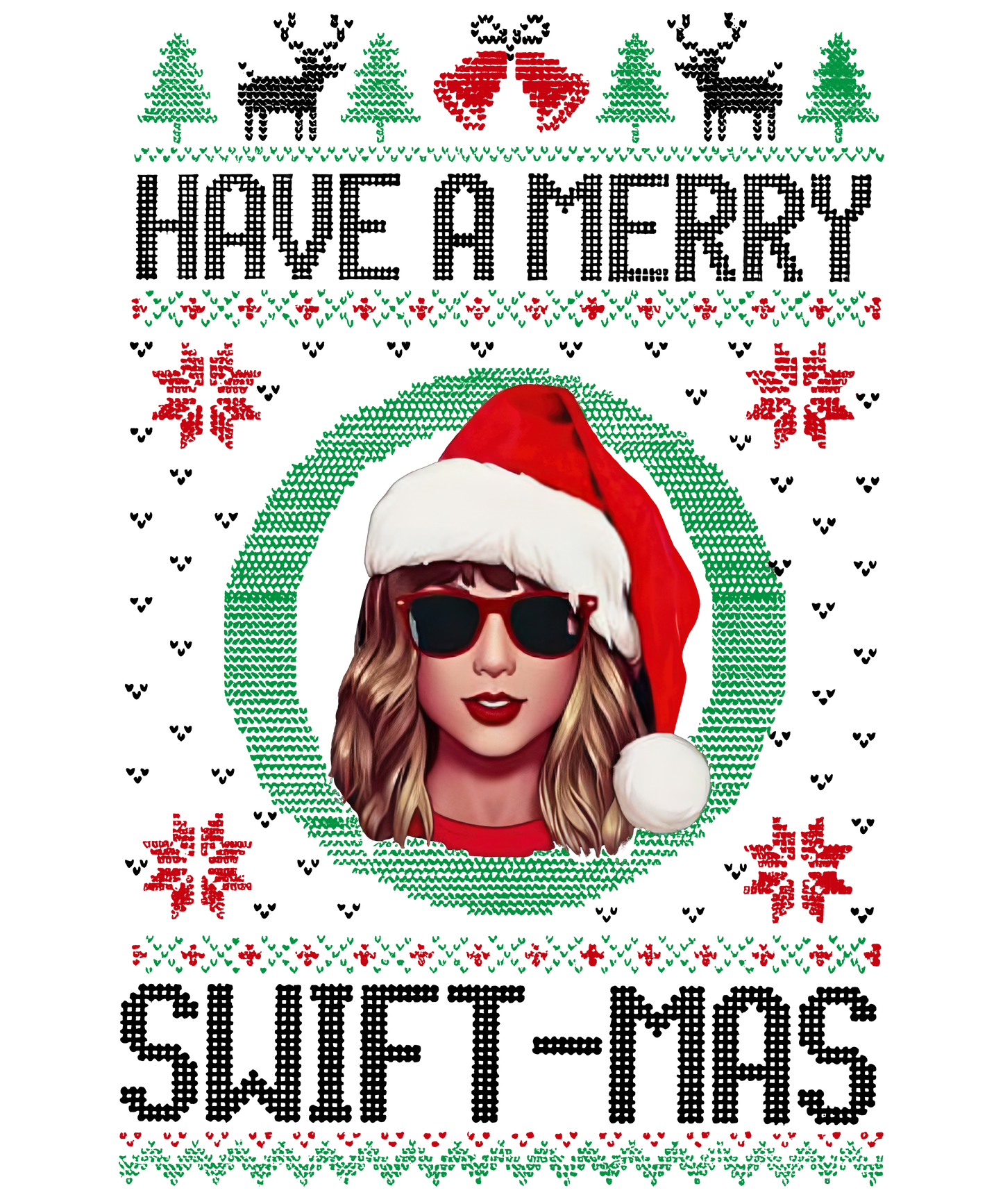 Have a Merry Swiftmas DTF Transfer