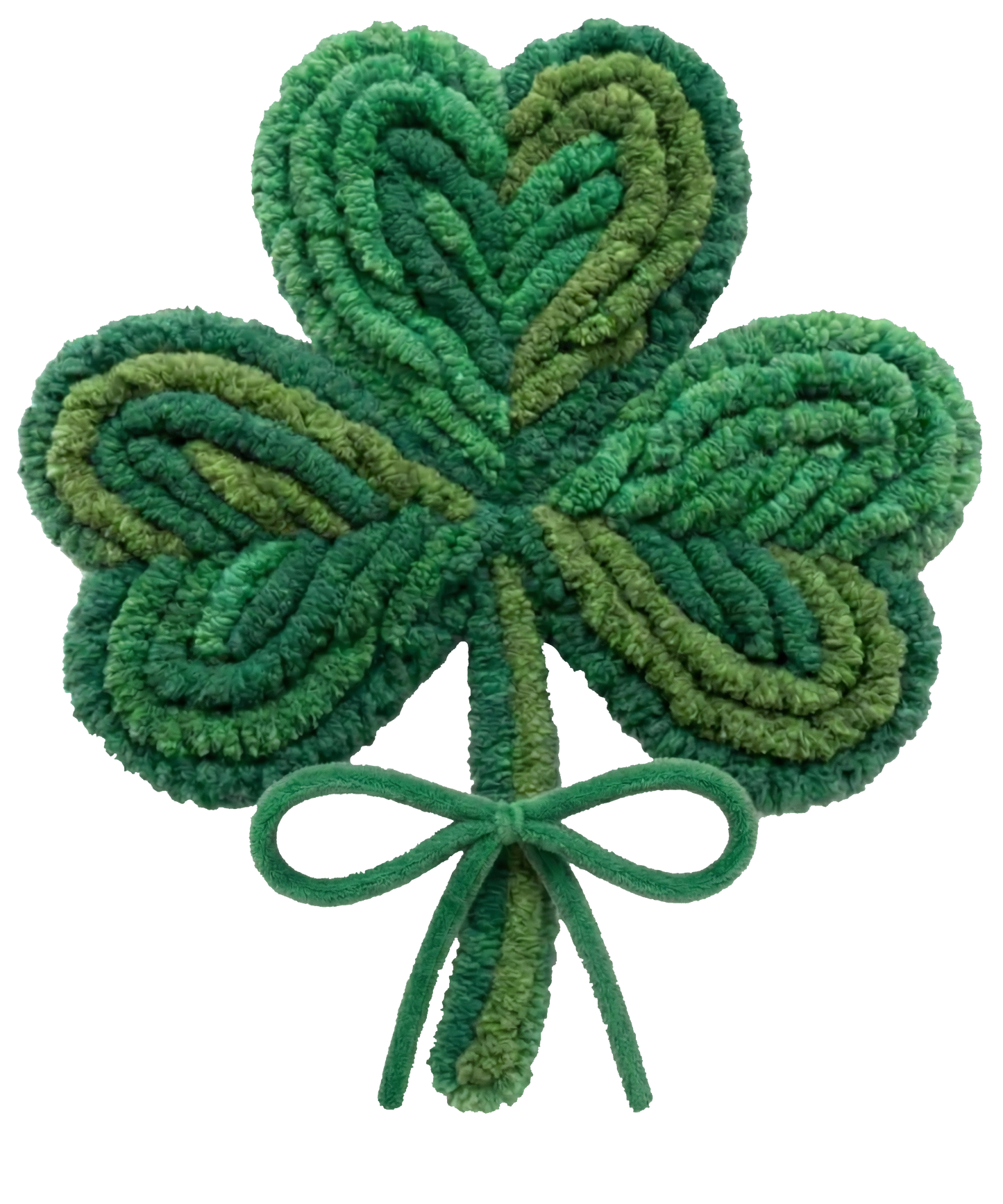 DTF TRANSFER FAUX YARN SHAMROCK