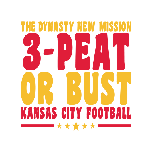 KC 3p or bust Dtf transfer
